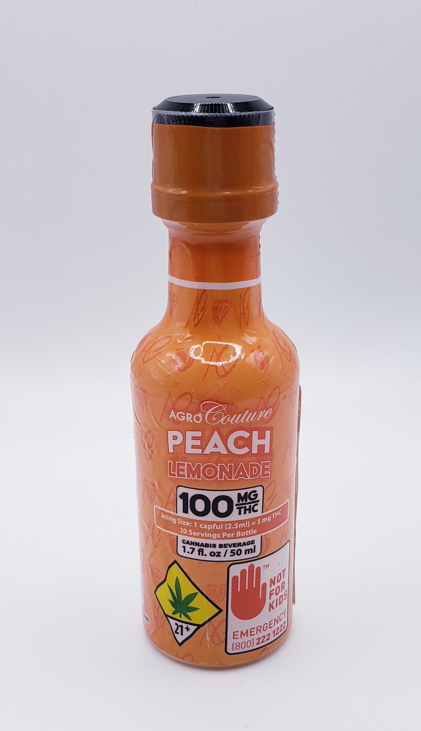 Peach Lemonade Shot 100mg Agro Couture