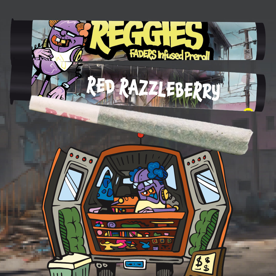 Reggie Faders Red Razzleberry