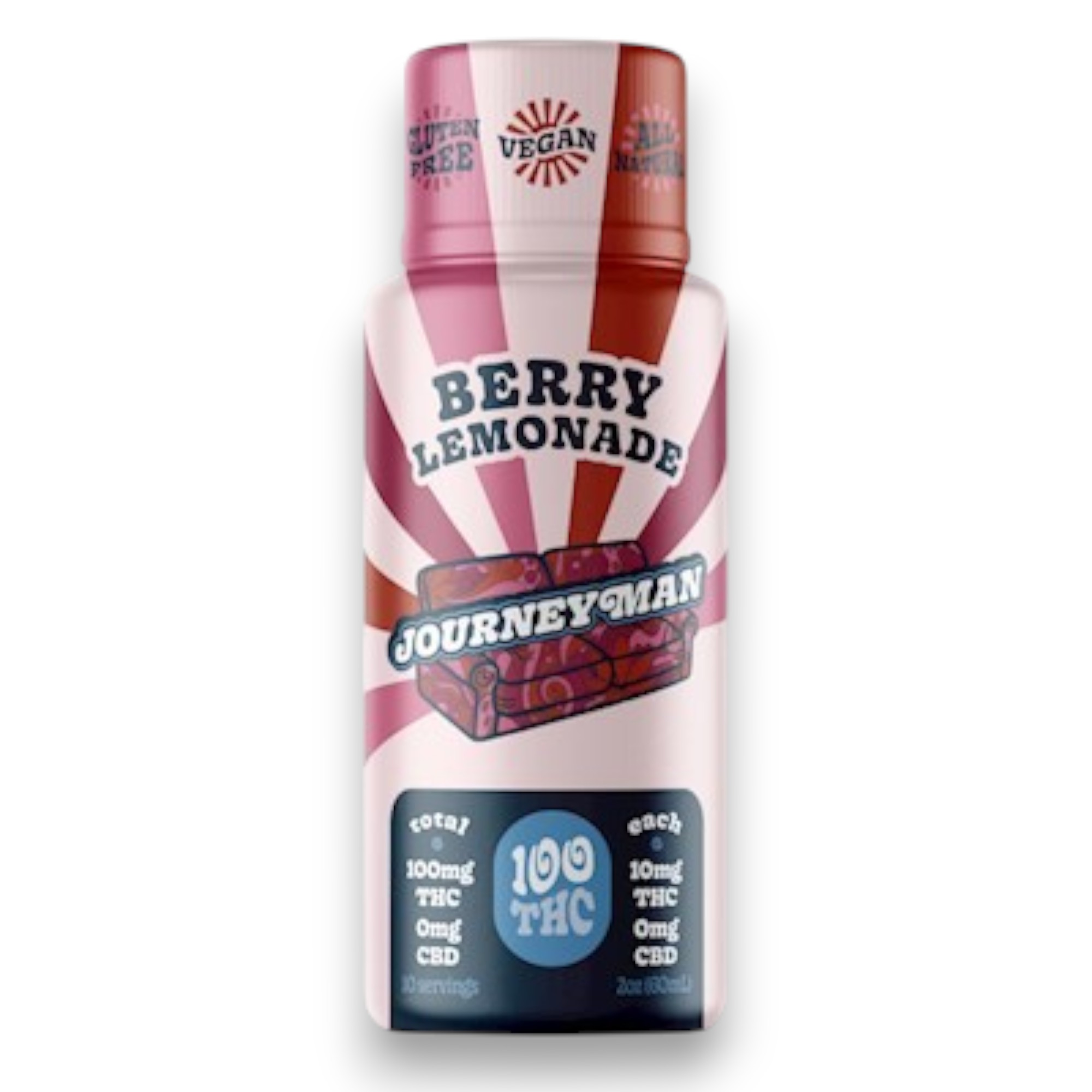 Berry Lemonade (100mg THC) [2oz]
