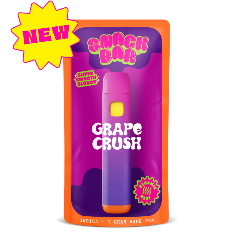 SNACKBAR Pen 1000mg: Grape Crush