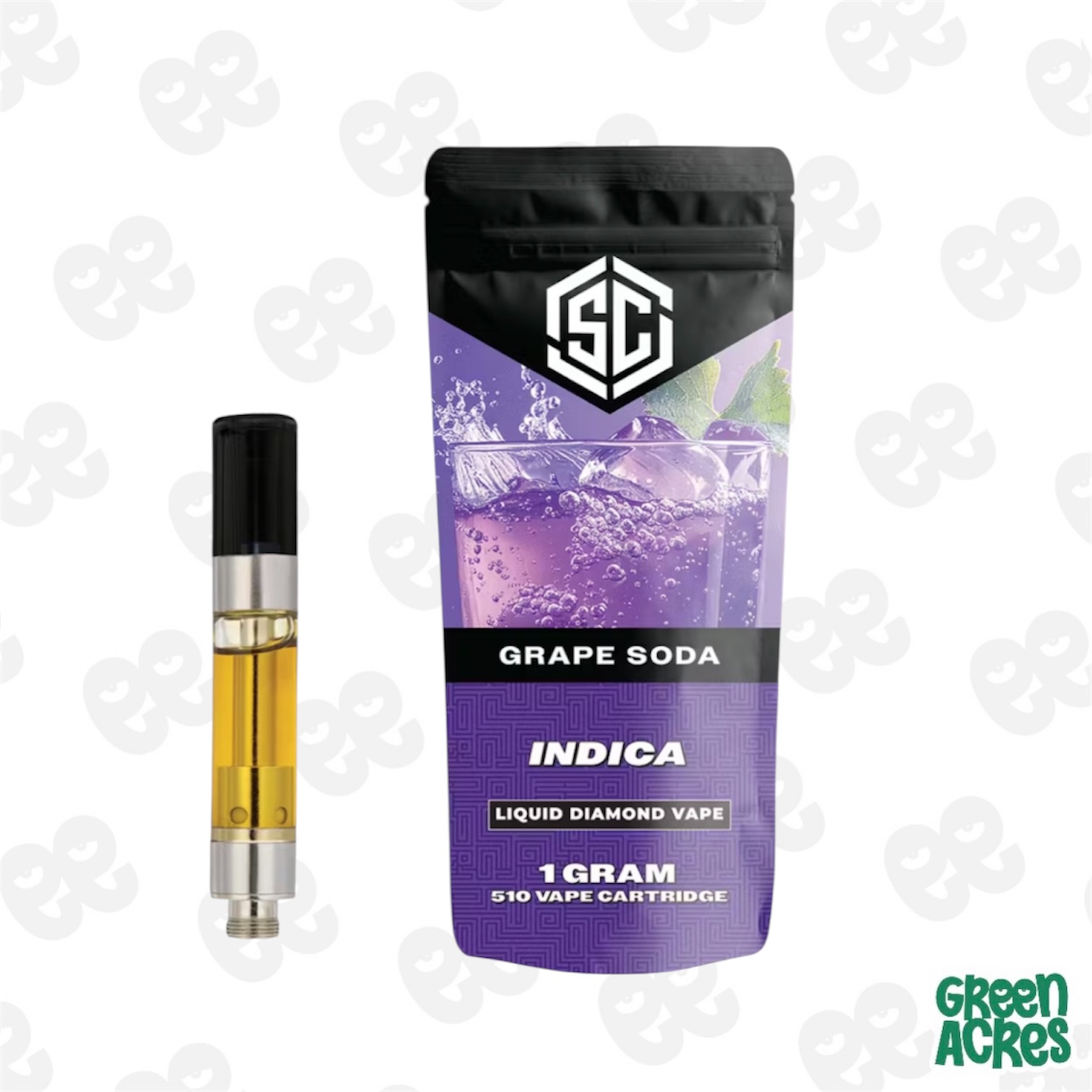 The SC: Grape Soda 1G Liquid Diamond Cartridge