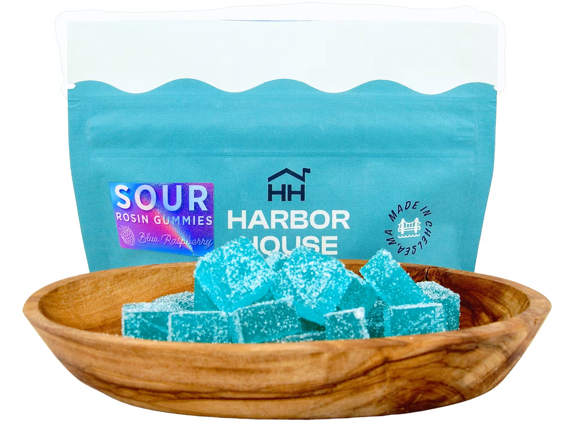 Sour Blue Raspberry | Rosin Gummies 20pk | 100mg