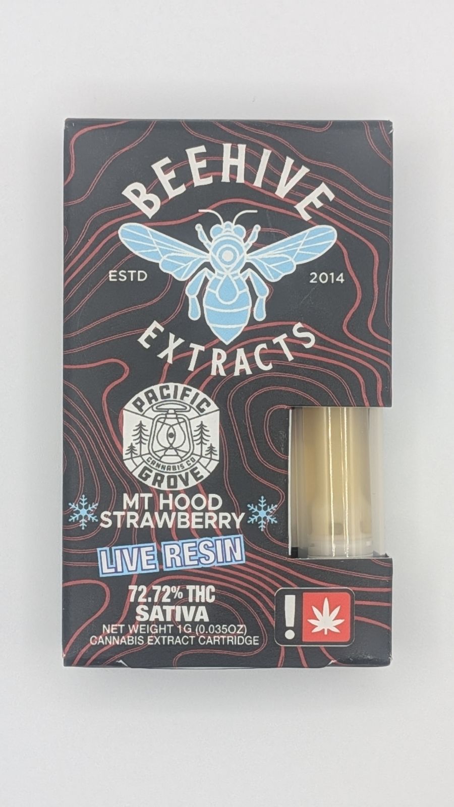 Beehive Extracts - LR Cart - MT Hood Strawberry