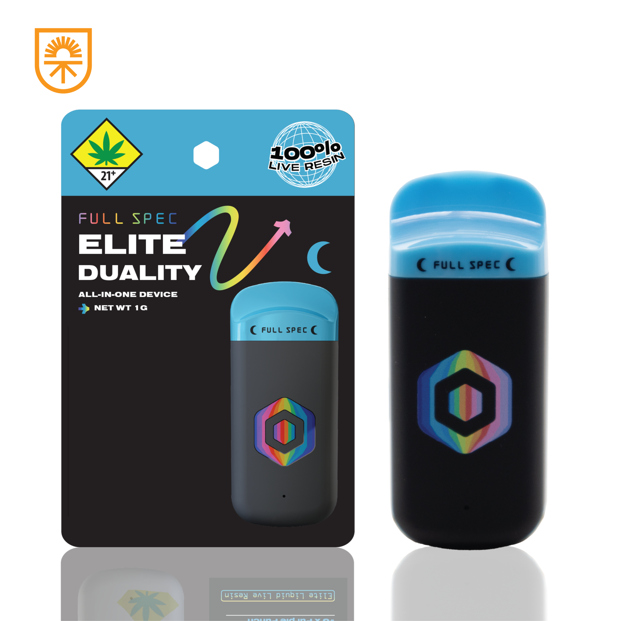 Eggnog Fog 1g Duality Live Resin Disposable Vape Full Spec #M221