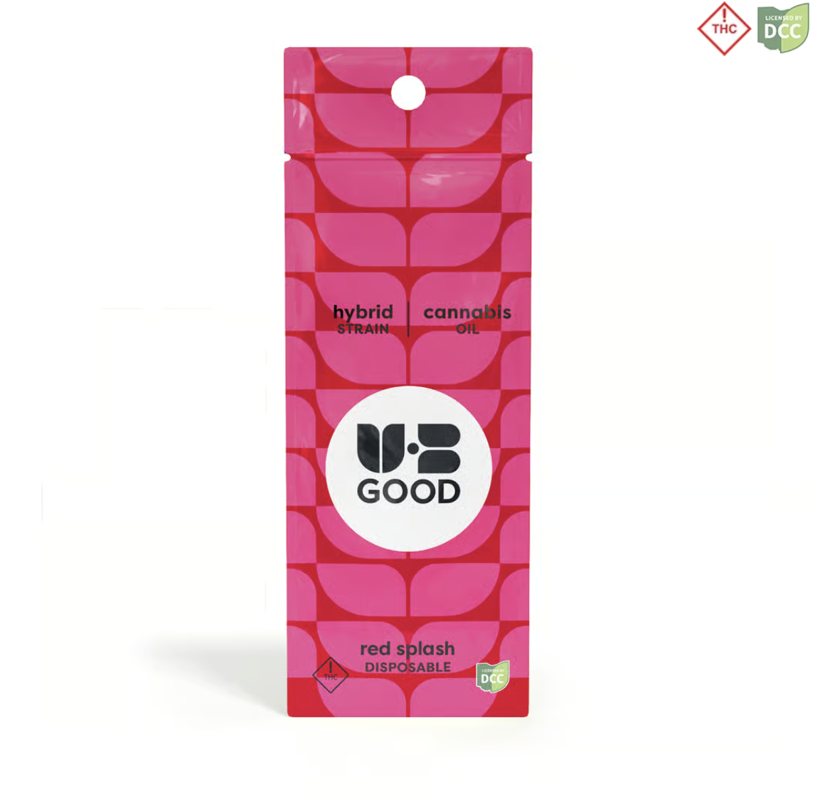 UB GOOD | Red Splash "Balance" (Distillate) Disposable | .5g | Hybrid