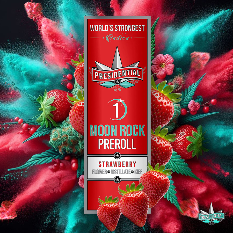 Presidential Moon Rock Preroll Strawberry