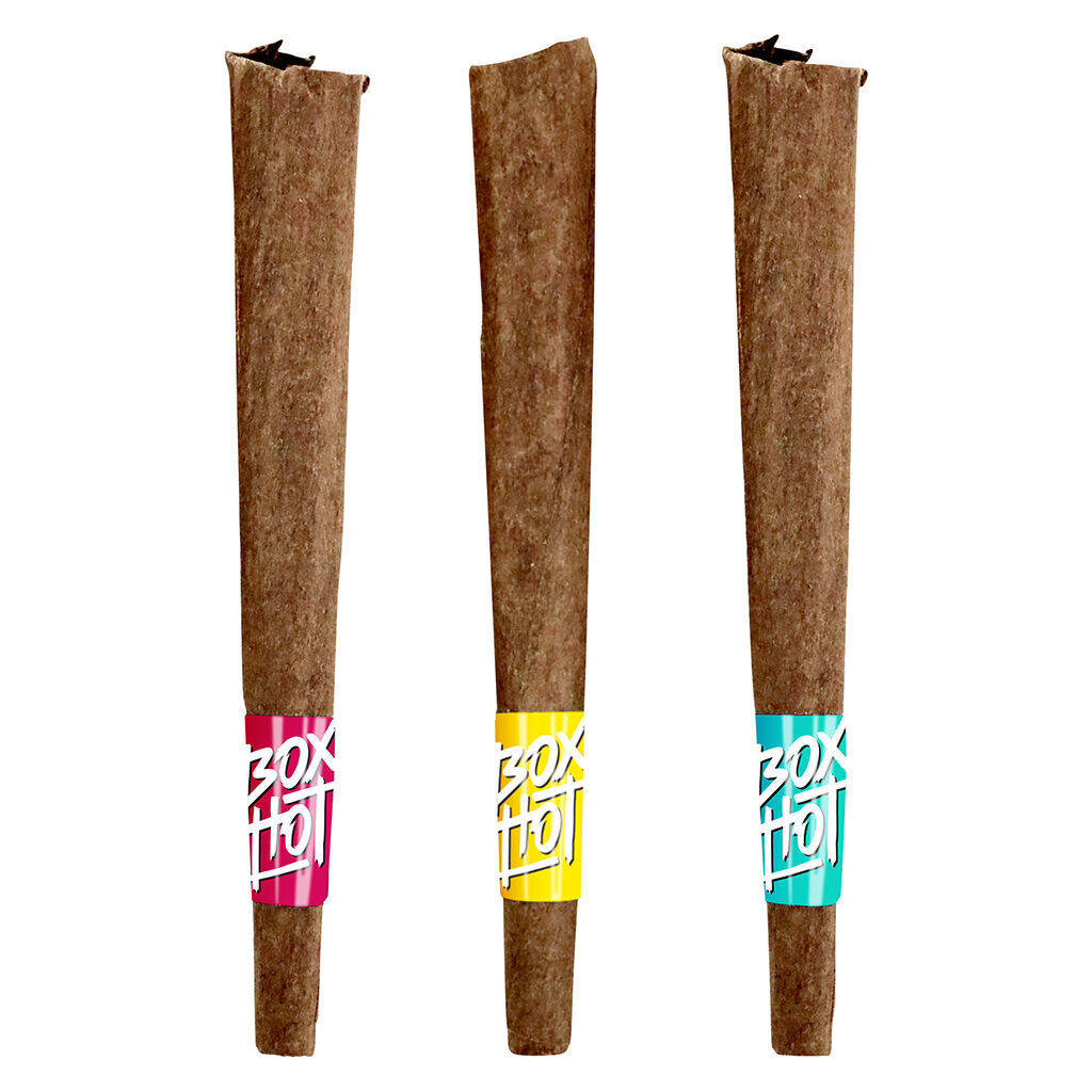 BOXHOT - Fatties Vol. 2 Infused Blunt Variety Pack - Hybrid - 3x1g