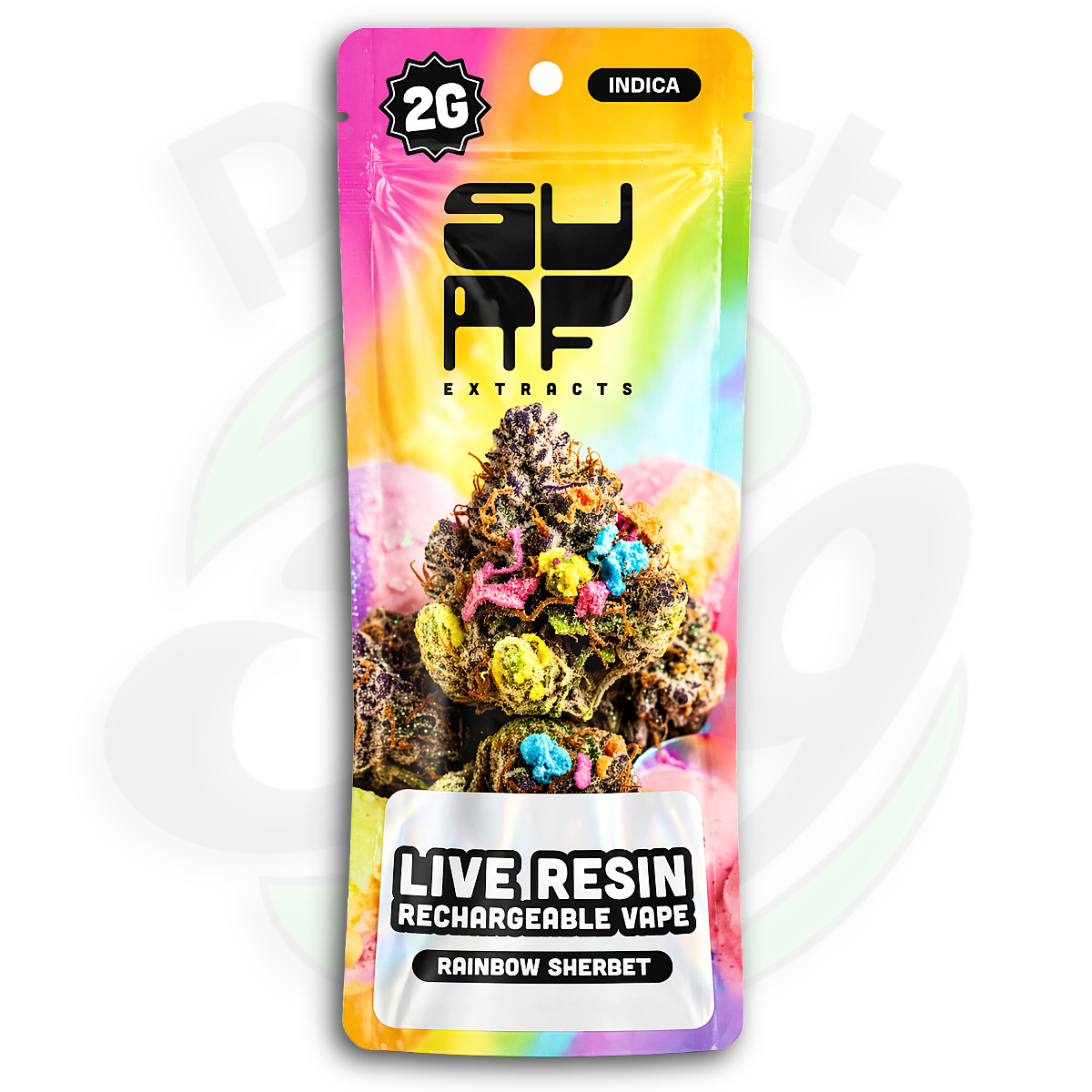 Surf Extracts | Rainbow Sherbert | 2g Live Resin Disposable