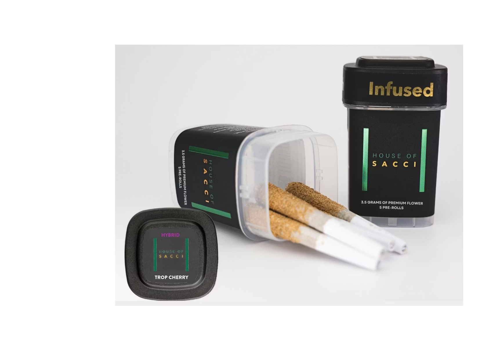 House Of Sacci - Trop Cherry Infused Prerolls 5pk - 3.5g