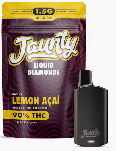 Jaunty Lemon Acai Liquid Diamond Vape