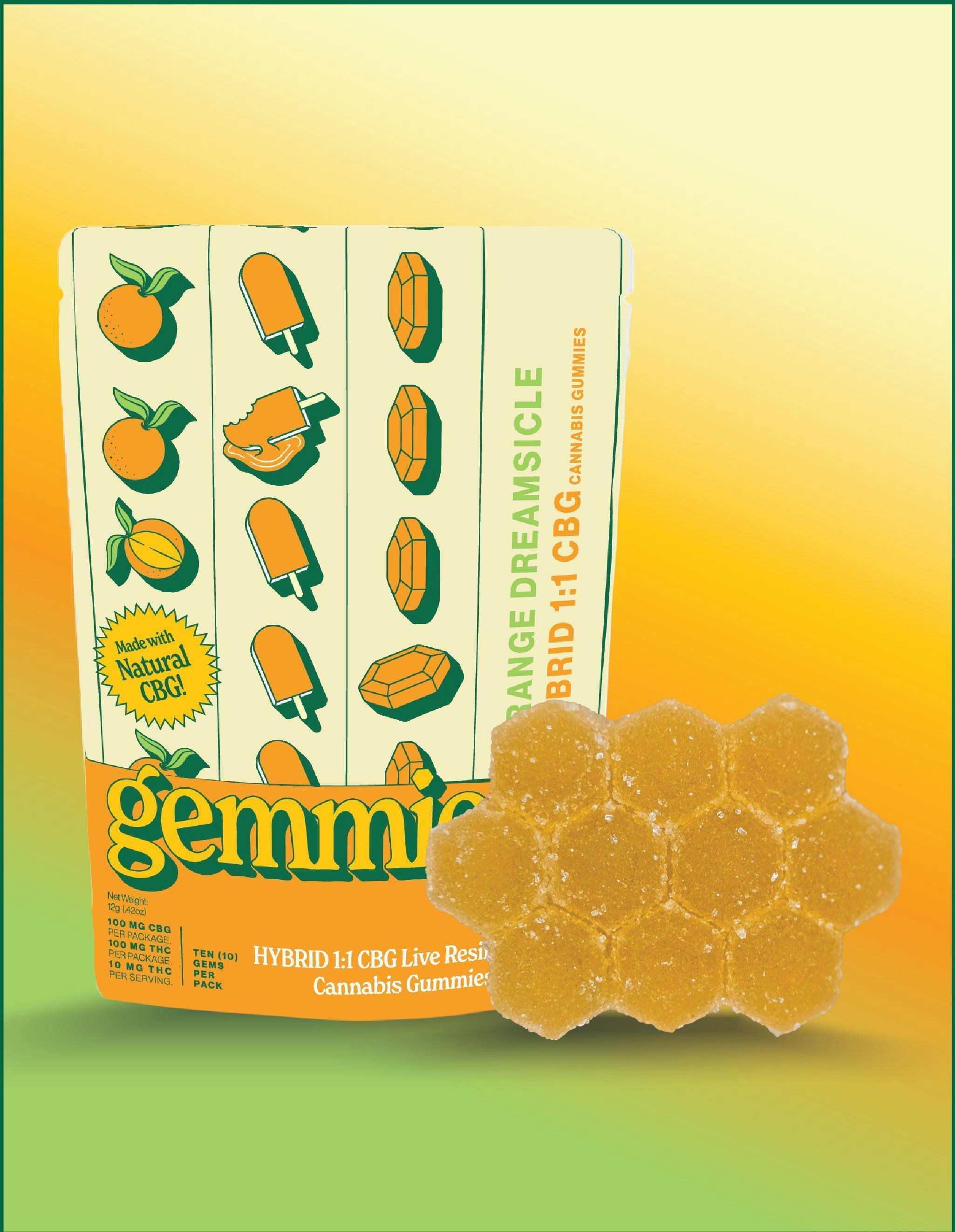 HIGHER CULTURES - EDIBLE - 200MG - ORANGE CREAMSICLE 1:1