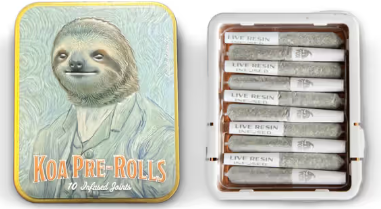KOA King Louis XIII 10pk 0.35g Infused Prerolls