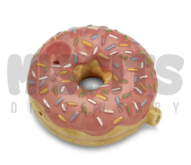 Strawberry Donut Ceramic Pipe
