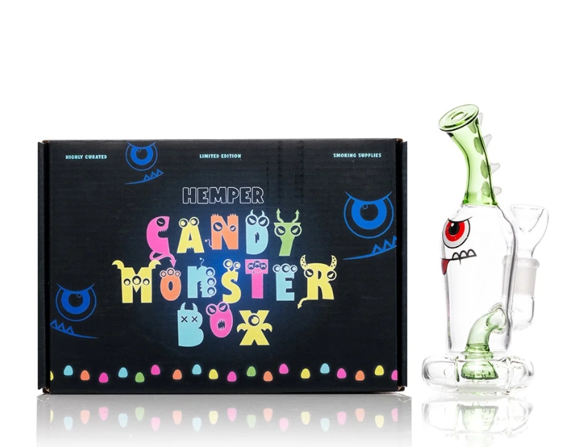 Hemper Candy Monster Box Glass Piece