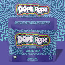 Dope Rope | Grape Trip | 200mg | Gummies