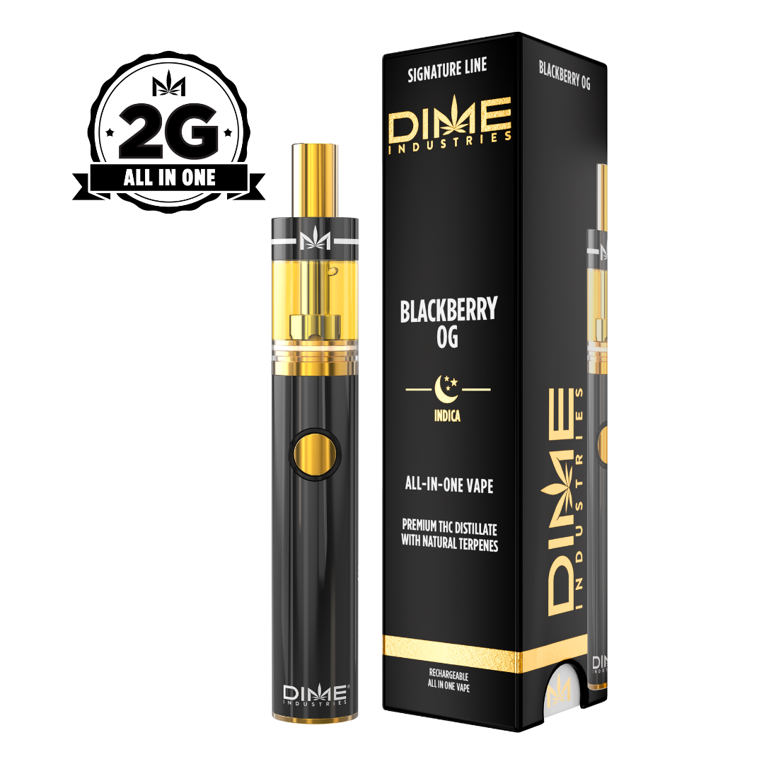Dime Industries - Blackberry OG - 2g All-In-One Vape