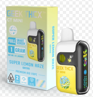 GEEK THCX Super Lemon Haze Sativa All-in-one