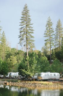 Our airstream suites looked out onto the natural pond at the center of the grounds. At night, most guest light up their fire pits to roast marshmallows and relax.
