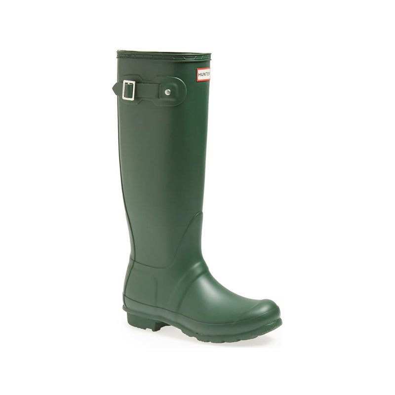hunter original tall waterproof rain boot