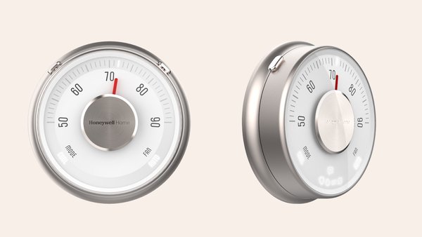 Inspired by the The Round, Honeywell’s 1953 T86 thermostat that’s currently in the Smithsonian Museum, the M5 Classic Smart Thermostat is a whole lot smarter. It can not only control your heating and cooling intelligently, but it also acts as a central point for all your home’s systems—it can help monitor and manage air quality, detect water leaks, and monitor energy use and security when paired with other Resideo products.