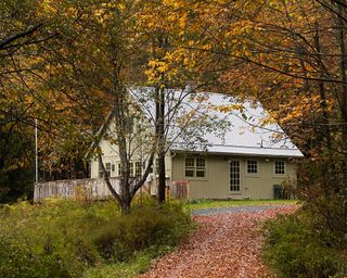 Before & After: They Updated a 1980 Catskills Cabin—by Making It Look Like the 1880s