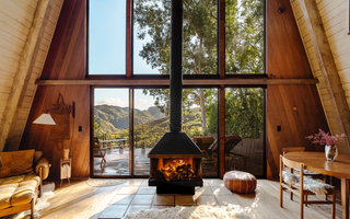 Before & After: How a Session With a Psychic Kicked Off an L.A. Couple’s A-Frame Renovation