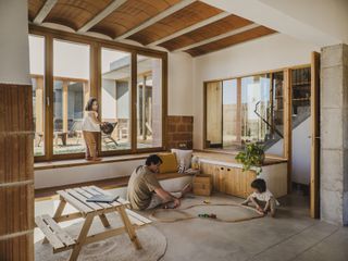 Their Mediterranean Courtyard House Is Warmed by the Sun and Cooled by Sea Breezes