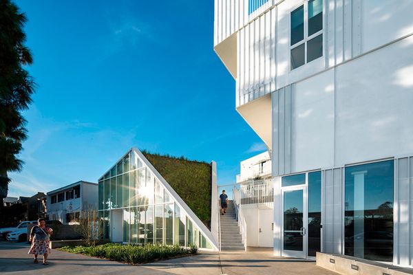 King 1101 Apartments, a previous project by one of the winning firms, Holos Communities, in Los Angeles.