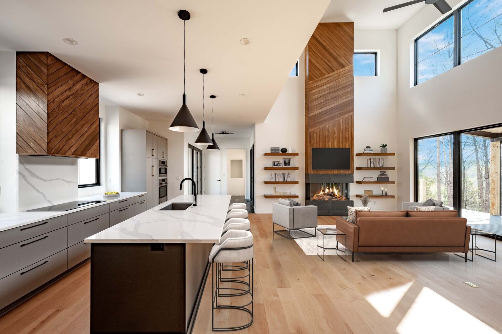The Lynn Rose Modern Home in Goshen, Kentucky by Eldridge Company - Vimarsana News