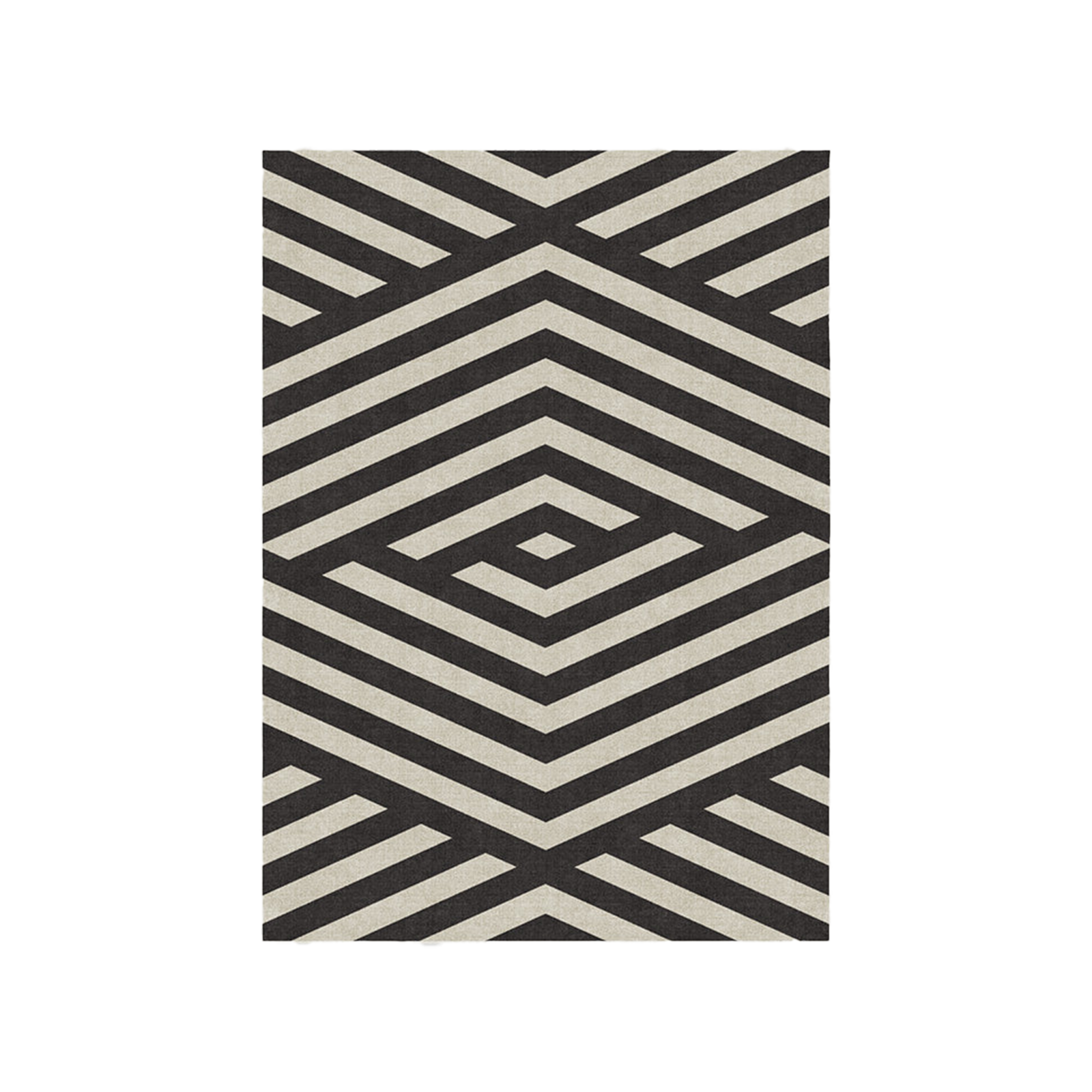 Ruggable Barbie™ Signature Chevron Charcoal Rug by Dwell Dwell