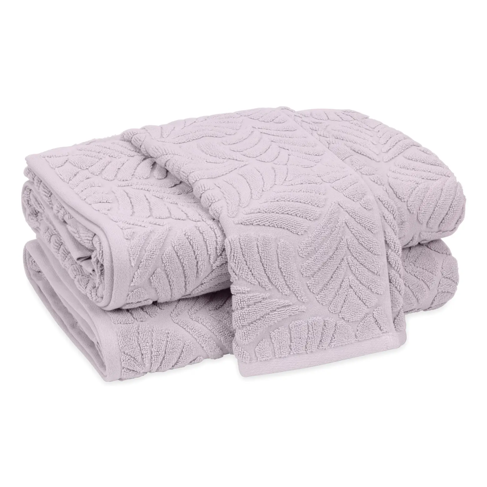 Matouk Sonia Leaf Jacquard Cotton Hand Towel by Nordstrom Dwell