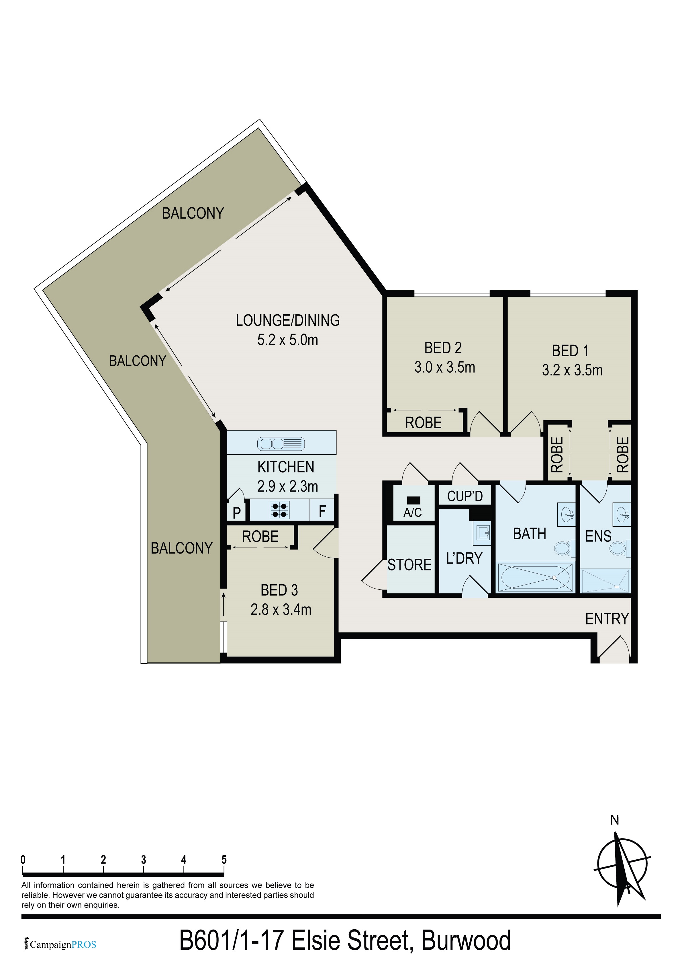 B601 / 1-17 Elsie Street, Burwood