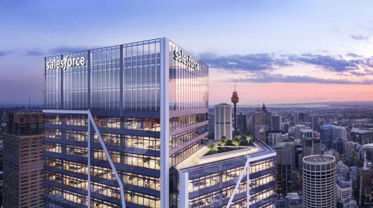 Salesforce get naming rights on Sydney's tallest office building