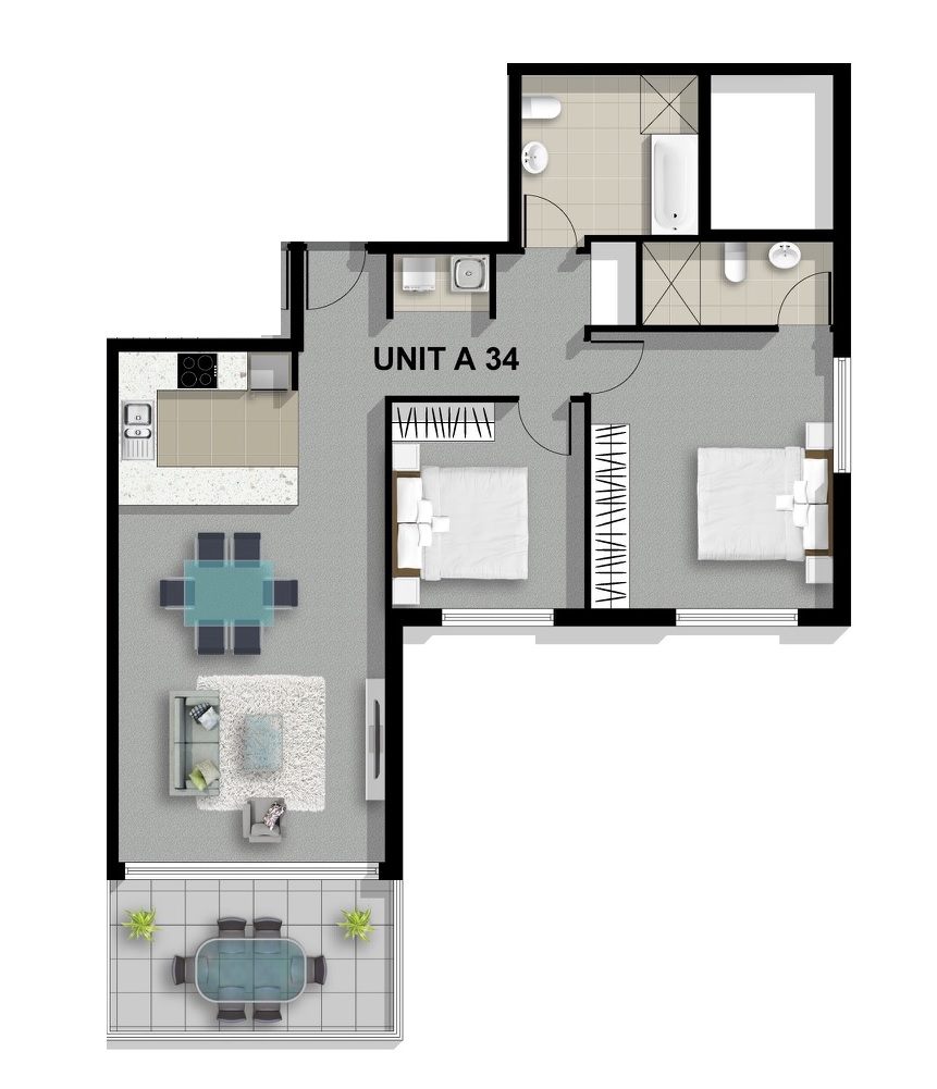 34 / 1-5 Gertrude Street, Wolli Creek