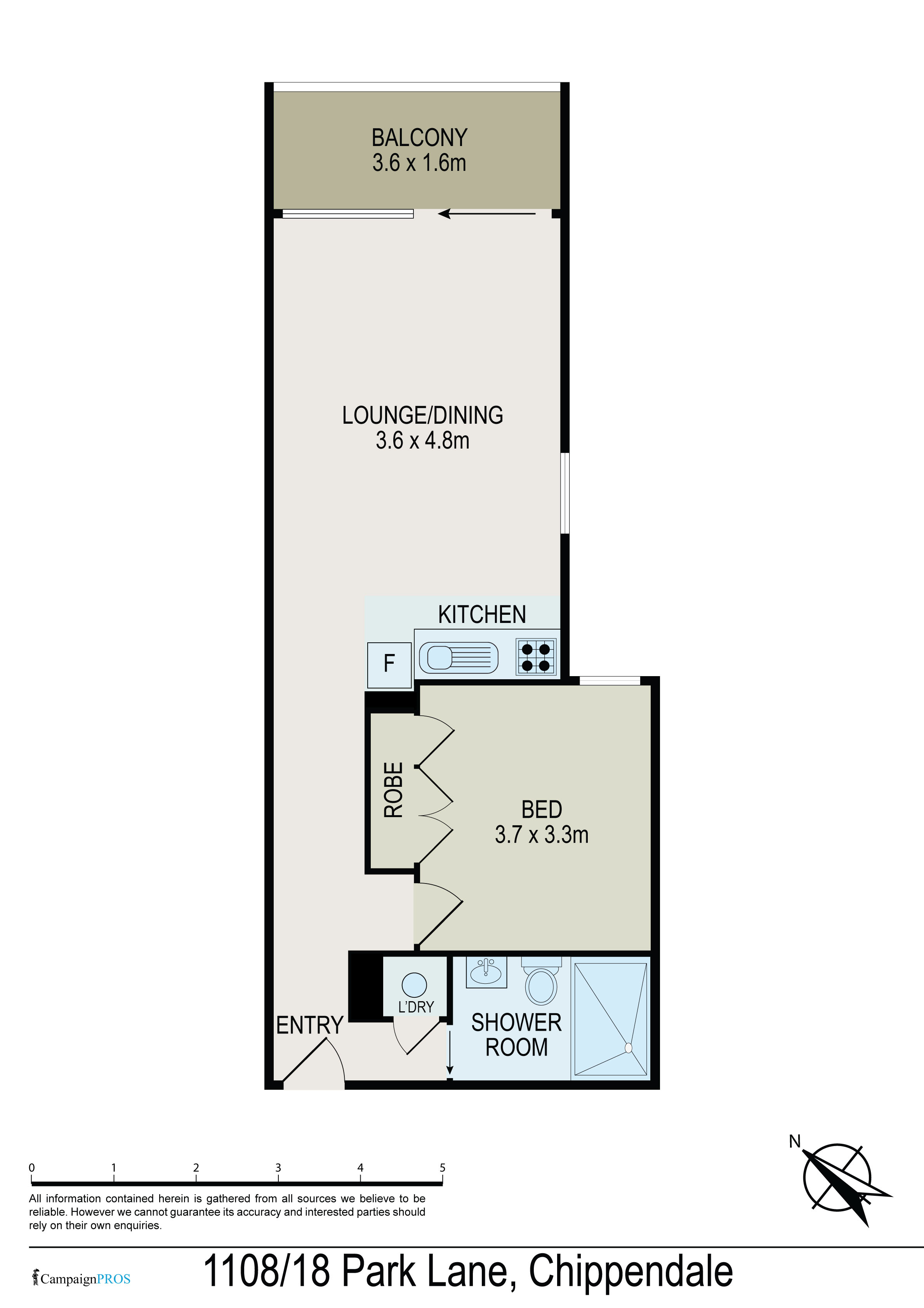 1109 / 18 Park Lane, Chippendale