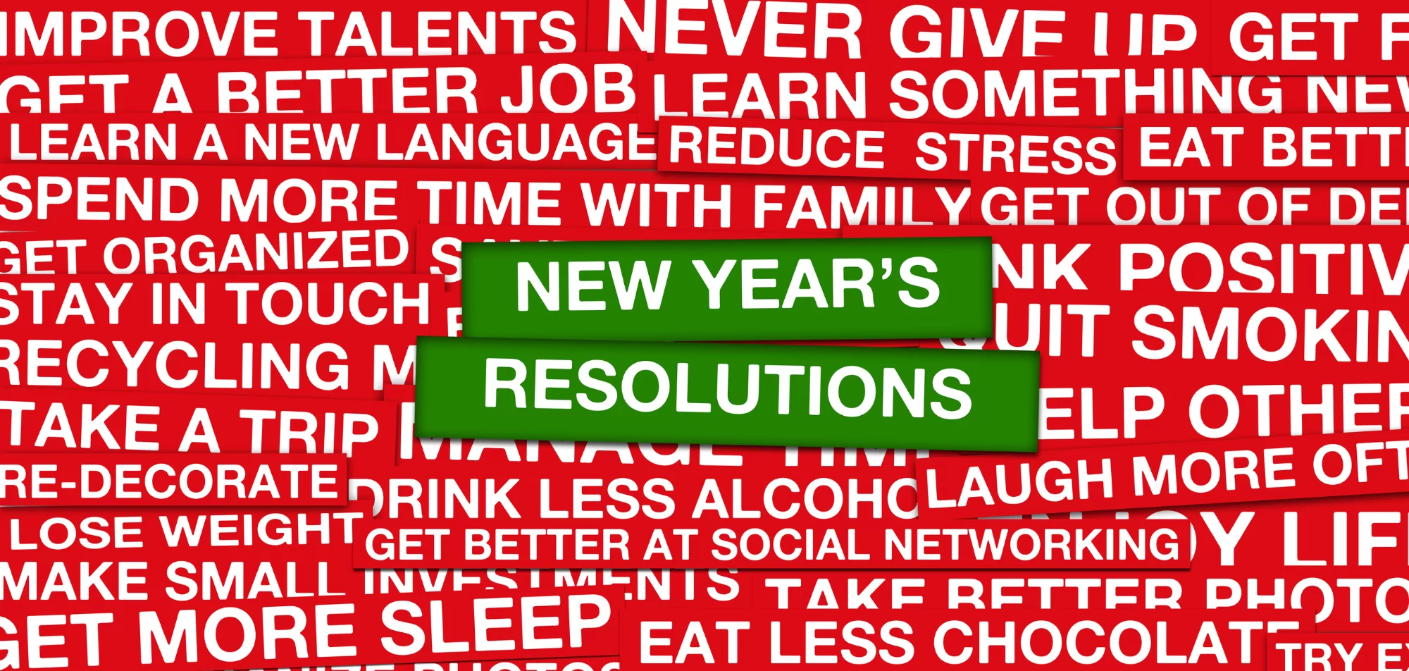 New Year Resolutions