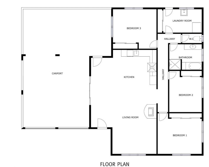 28 Newman Drive, Tolga For Sale by Farmbuy.com - floorplan 1