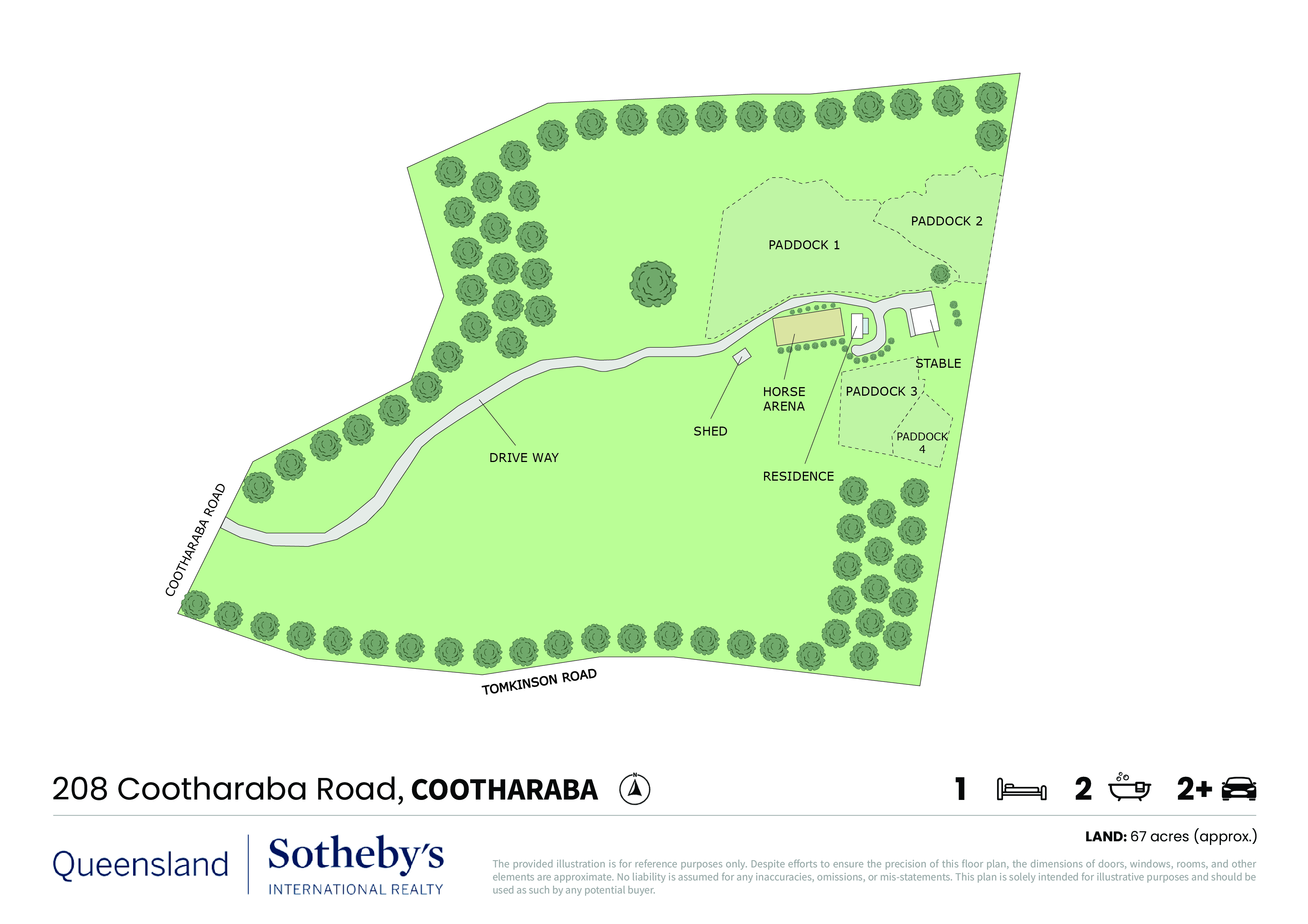 208 Cootharaba Road, Cootharaba For Sale by Farmbuy.com - floorplan 2