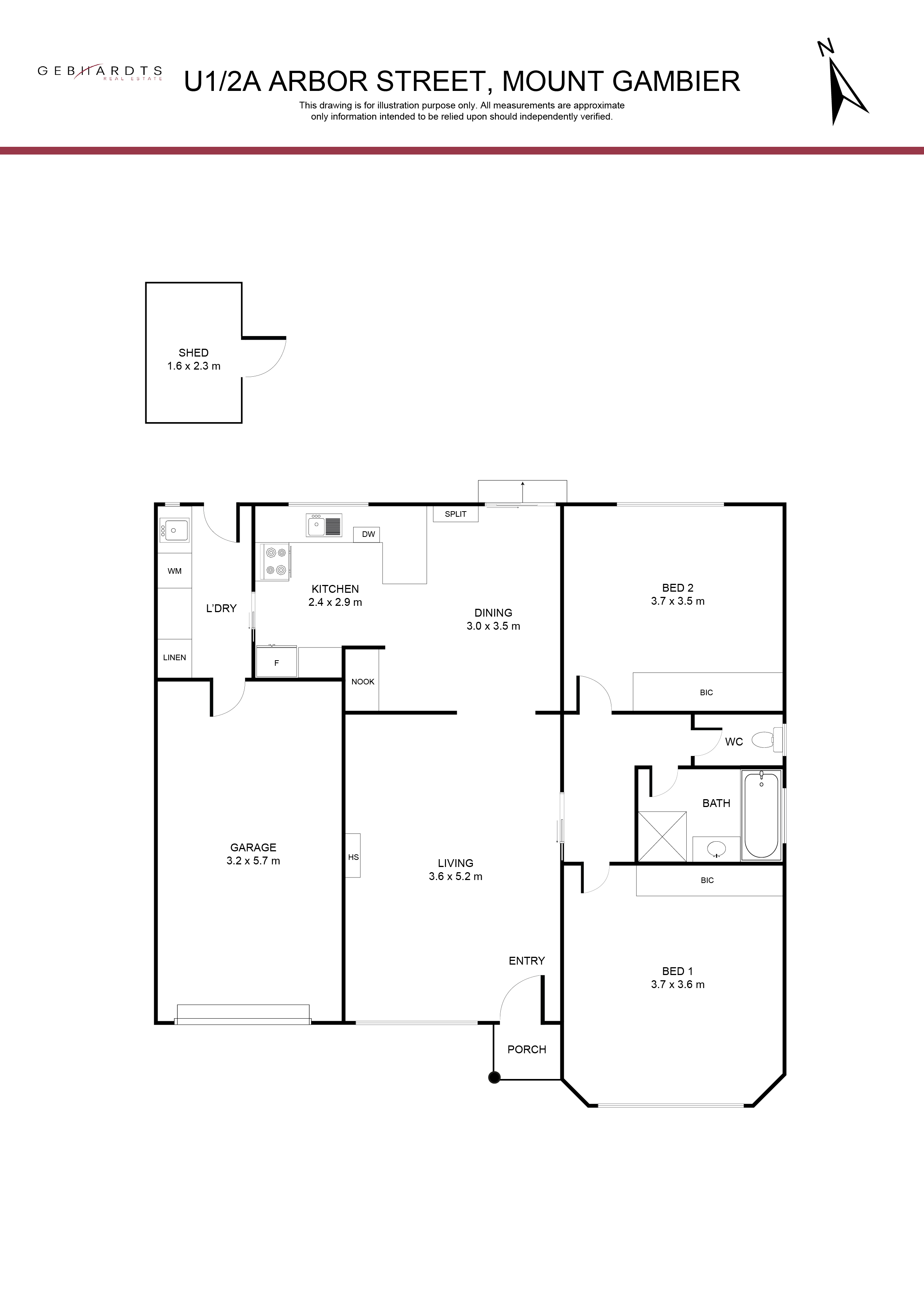 1 / 2A Arbor Street, Mount Gambier
