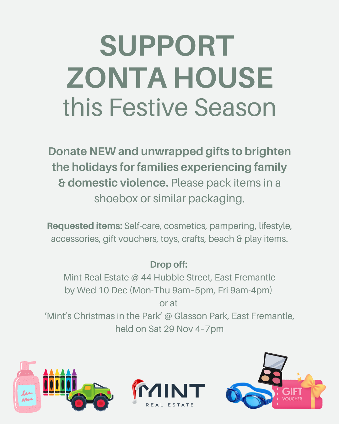 Supporting Zonta House this Christmas
