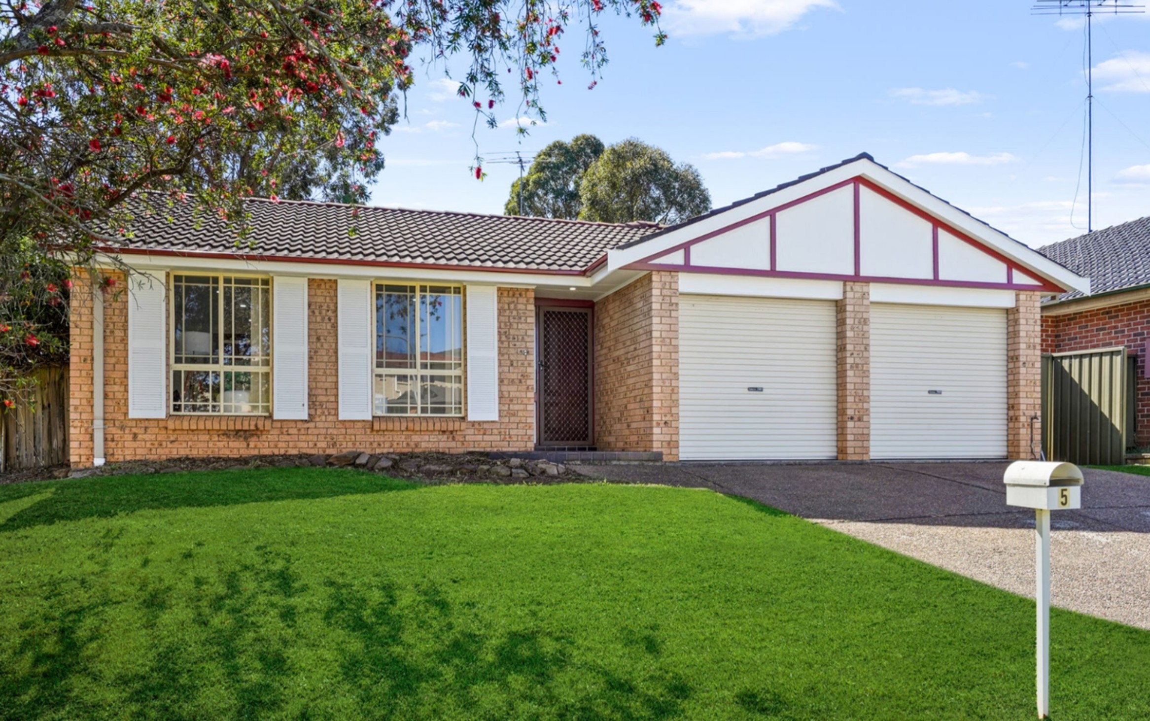 Modern rental house exterior in Western Sydney showing clean facade and street frontage