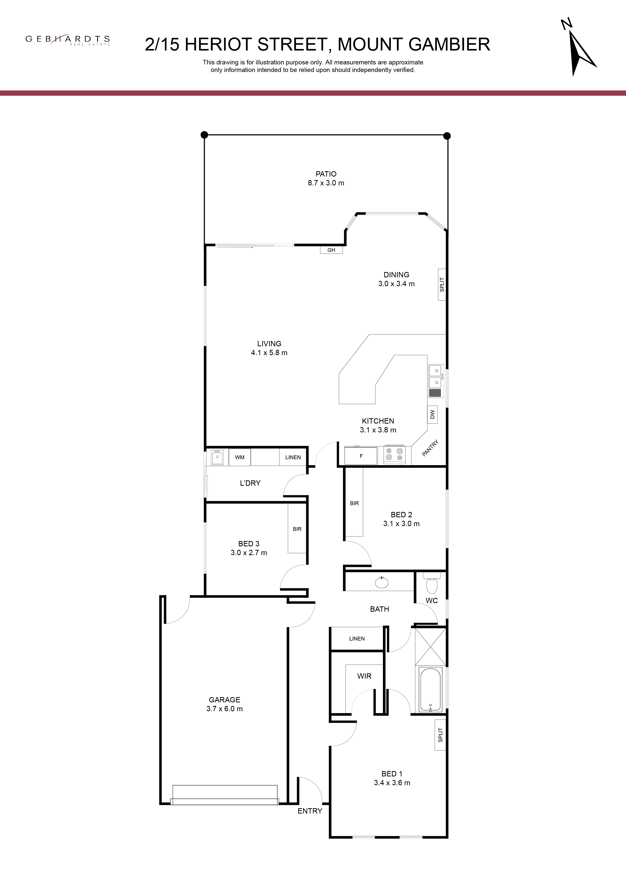 2 / 15 Heriot Street, Mount Gambier
