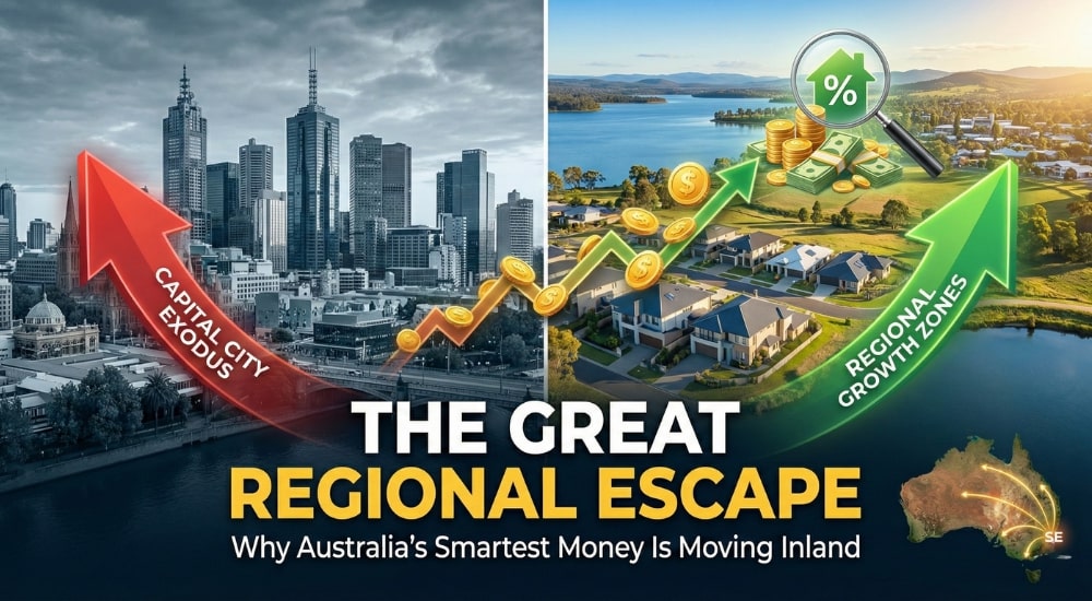 THE GREAT REGIONAL ESCAPE: Why Australia's Smartest Money Is Quietly Leaving the Cities