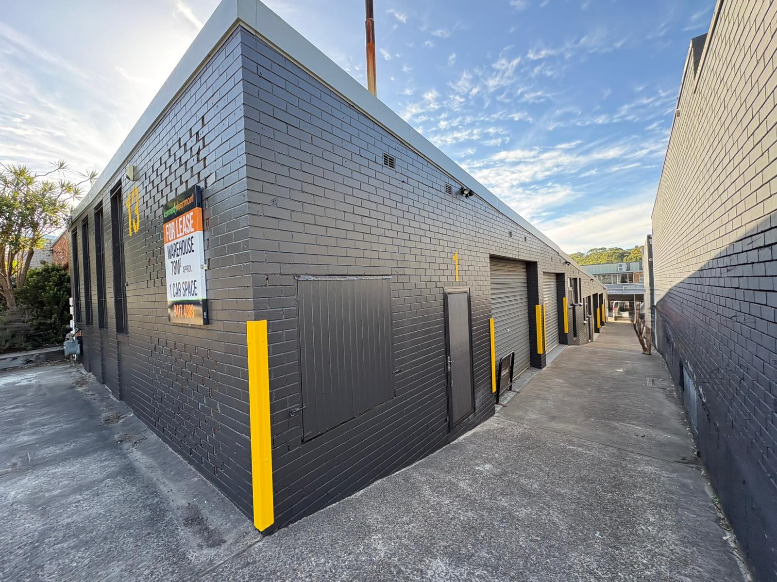 ONE LEASED! ONE NOW AVAILABLE - ARTARMON WAREHOUSE
