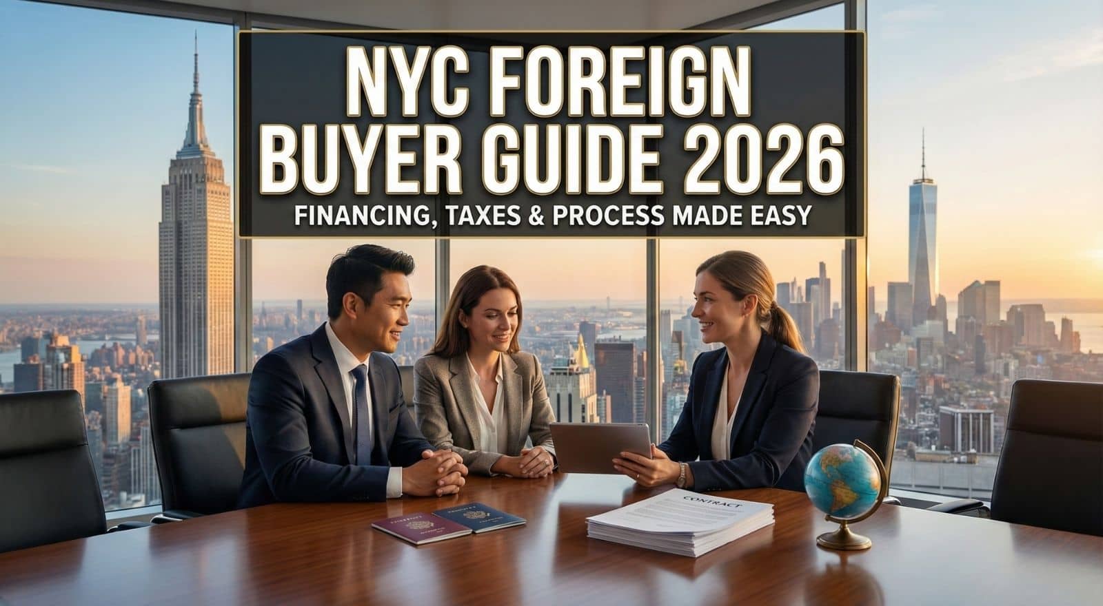 Buying Property in New York City as a Foreign Buyer (2026 Guide): Financing, Ownership, Taxes, and Process