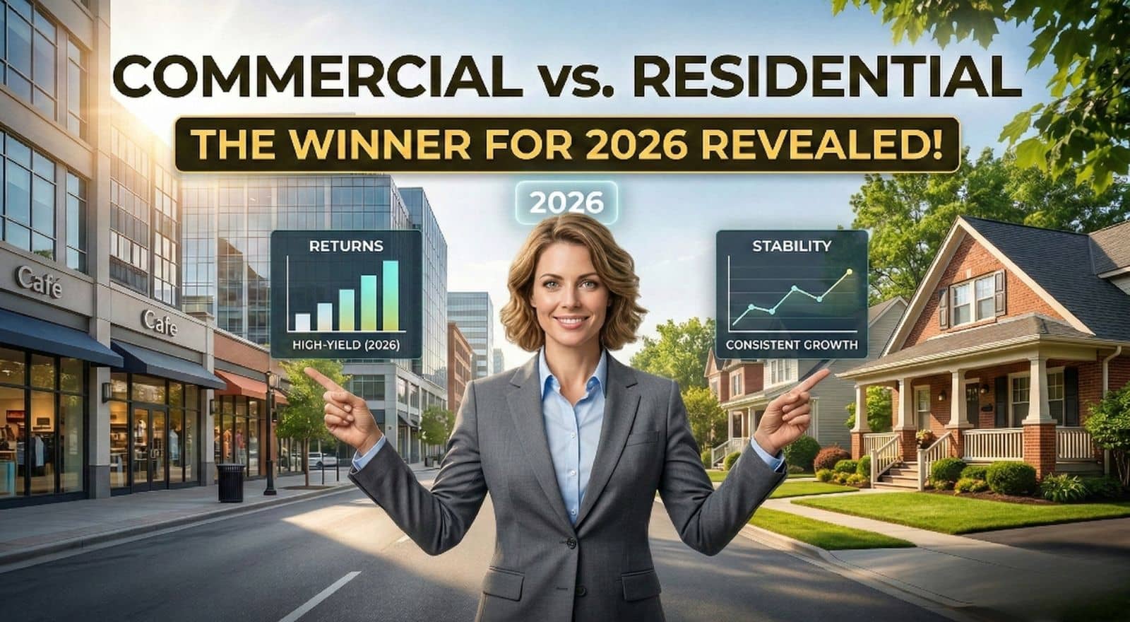 Investing in Commercial vs. Residential Property: Which Wins in 2026?