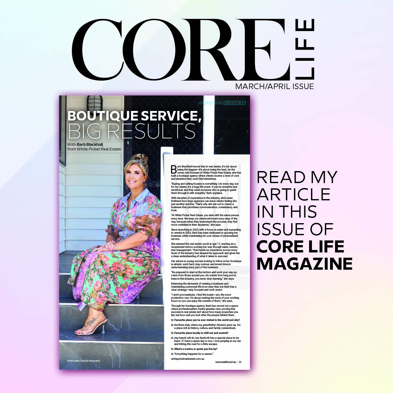 Boutique Service, Big Results