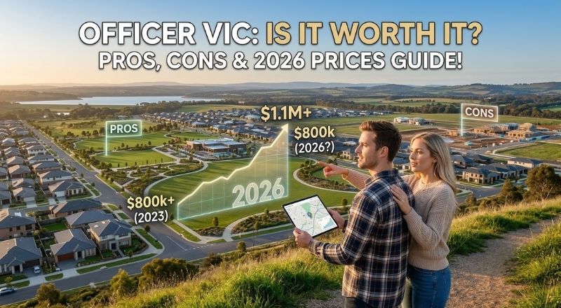 Living in Officer VIC: The Pros, Cons, and 2026 Property Prices