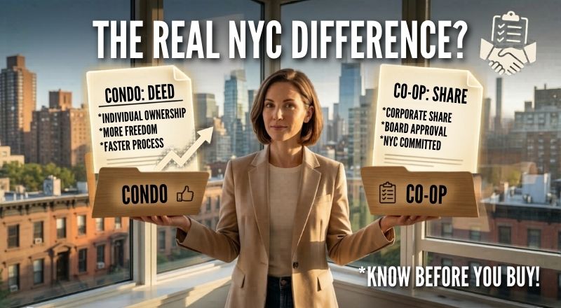 Buying a Condo vs Co op NYC: What is the Real Difference?