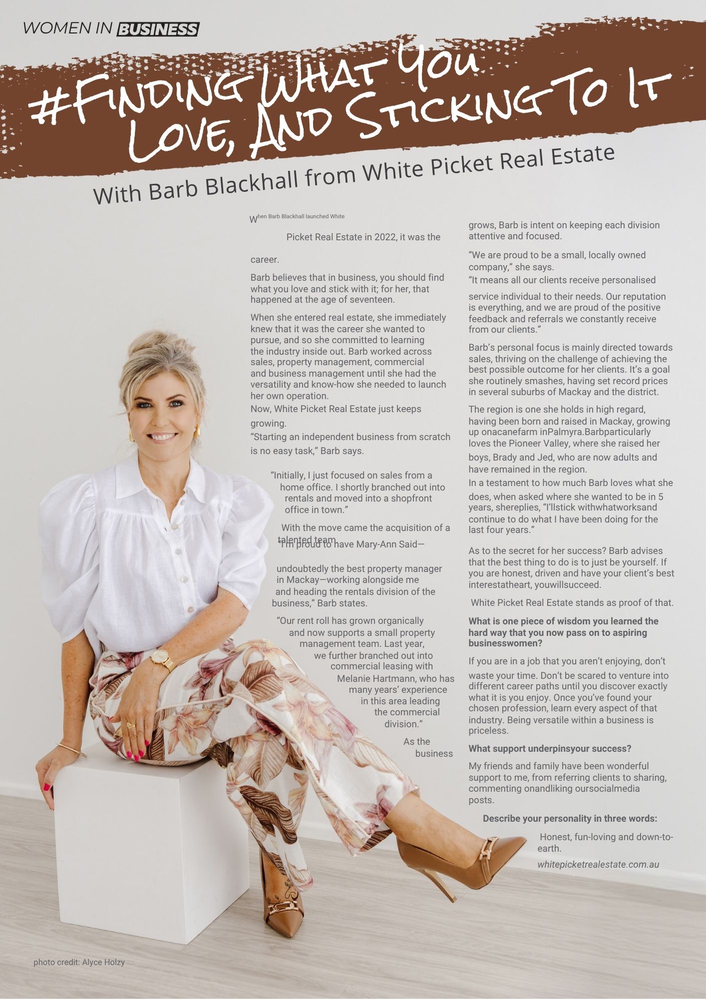 Finding What You Love, And Sticking To It